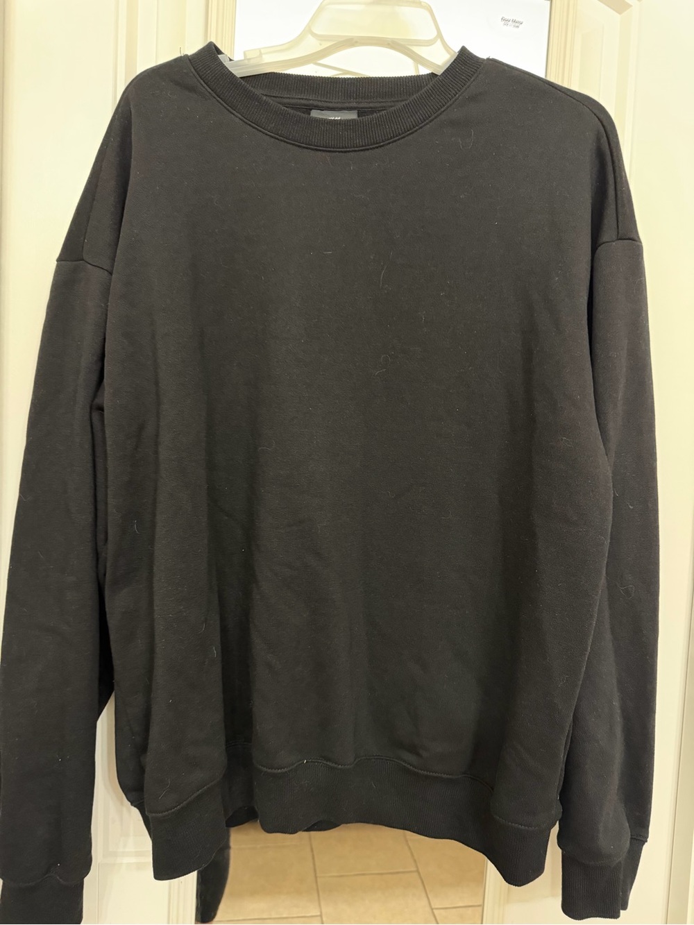 H&M Black Men's Crewneck Sweatshirt